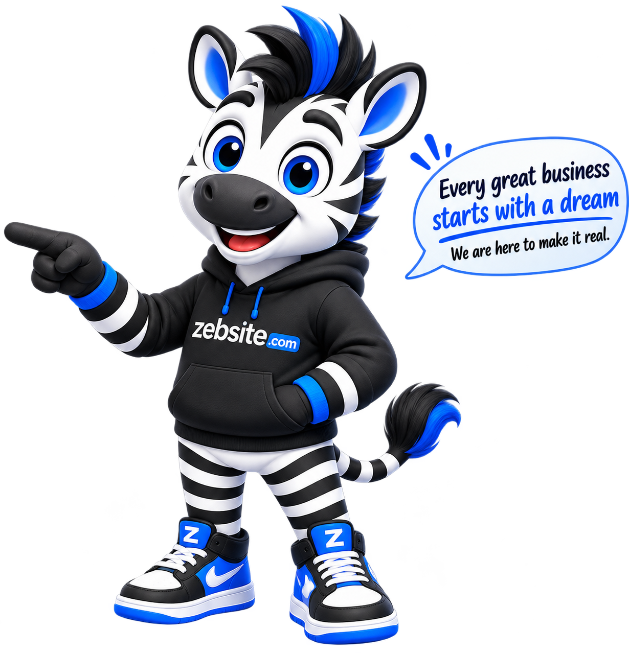 Zebsite Mascot