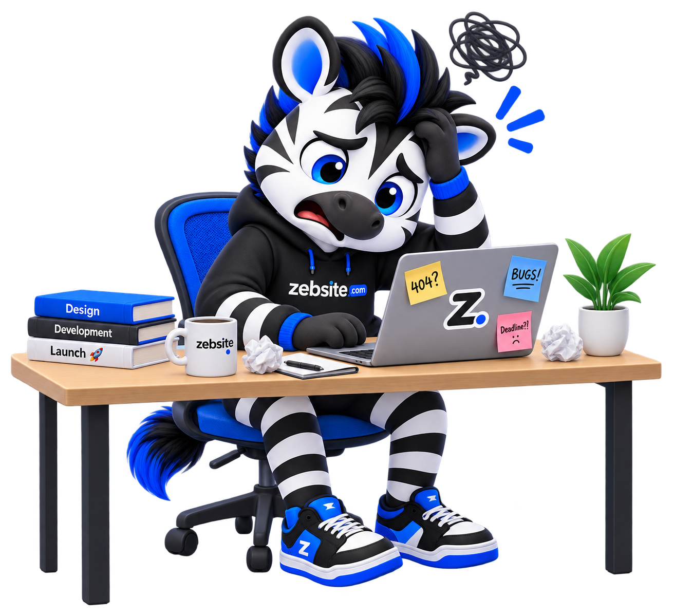 Zebsite Mascot